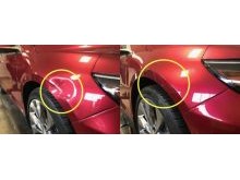 Chevy Malibu Dent, Ding, Crease repaired by The Dent Guy in Rochester NY